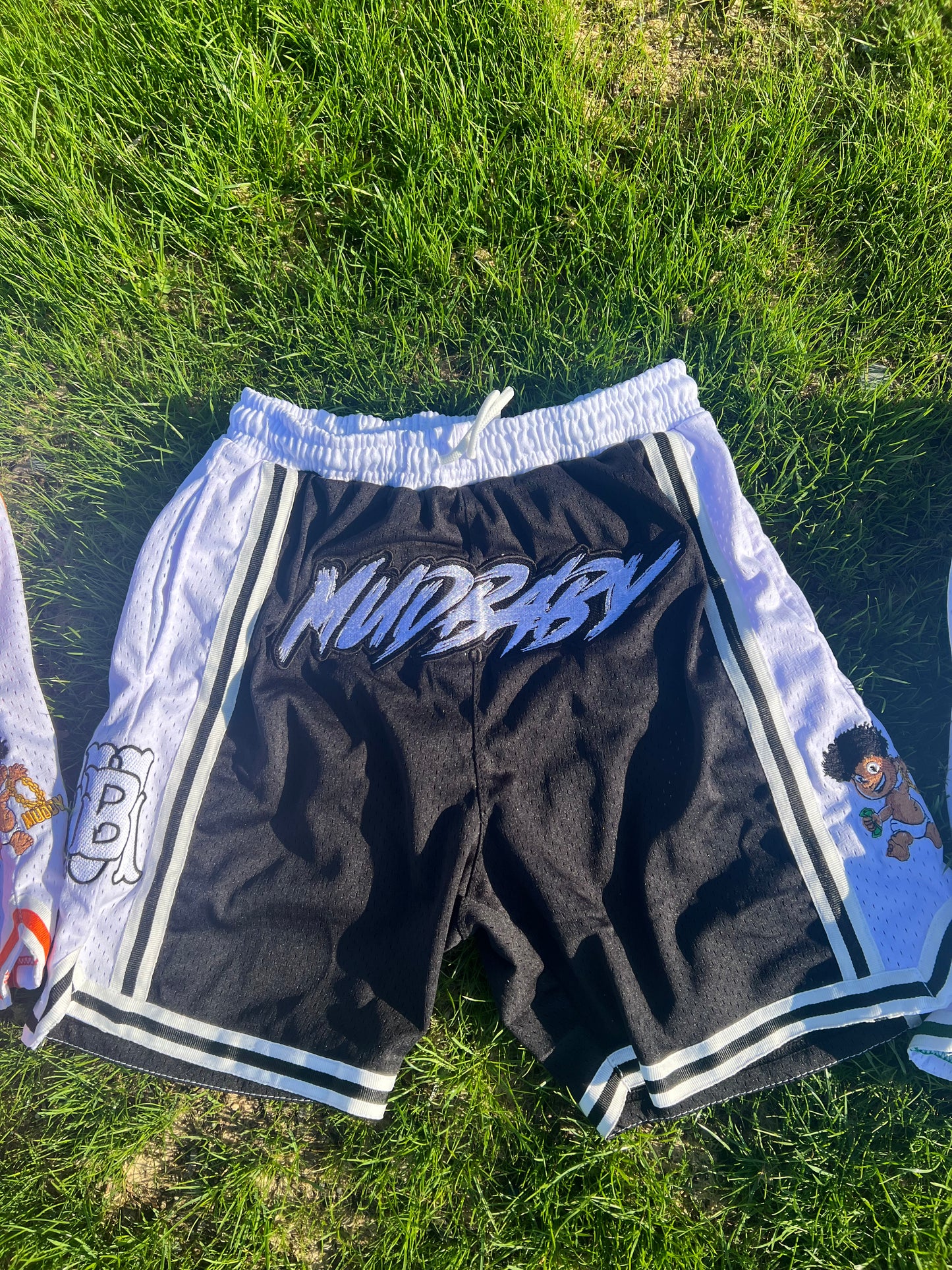 Black Mud baby basketball shorts