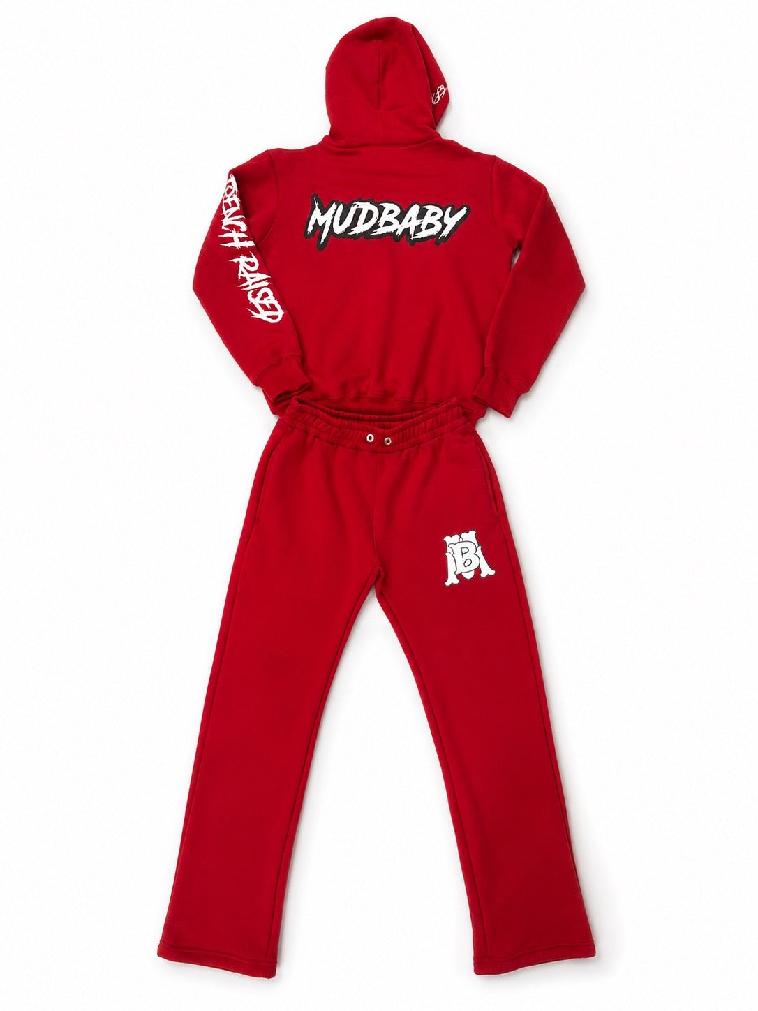 Red Mudbaby full zip set