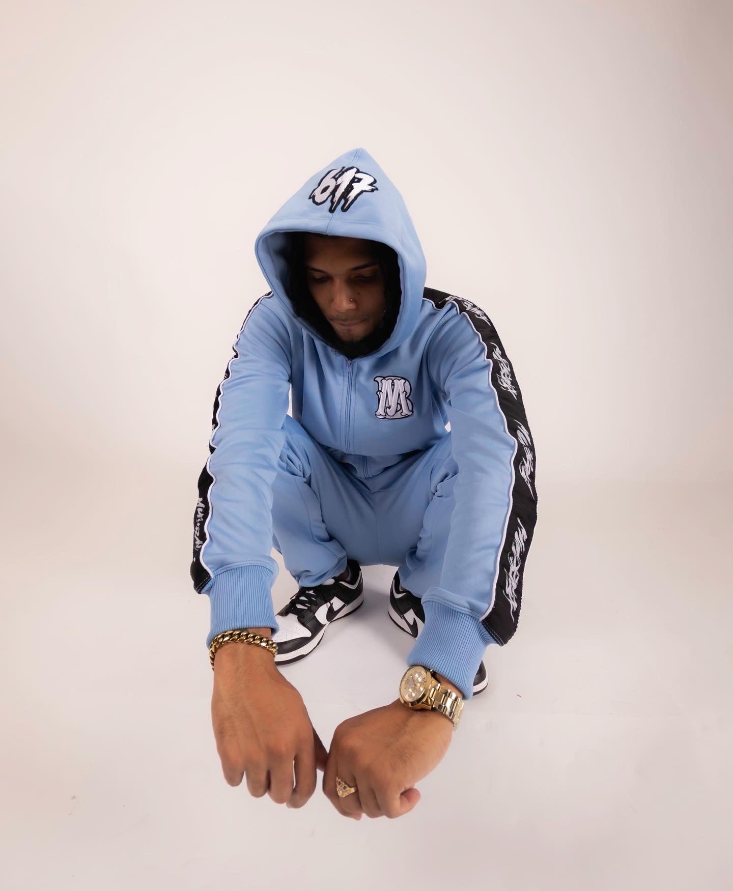 Blue MB 617 Boston tracksuit