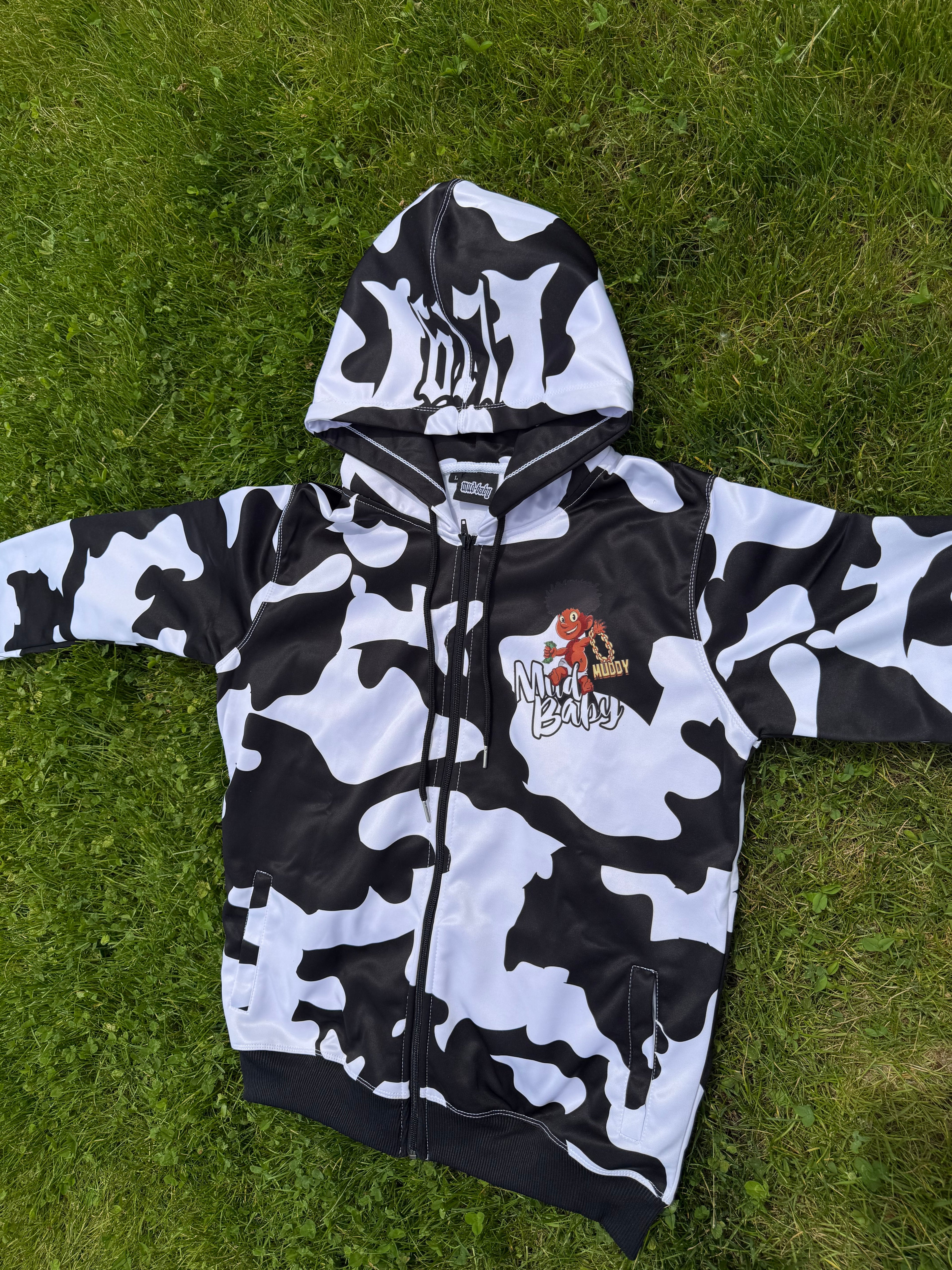 Back and white Mud baby camo short sets