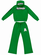 Green Mudbaby full zip set - PRE ORDER