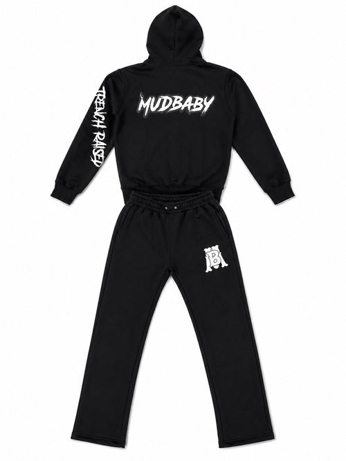 Black Mudbaby full zip set