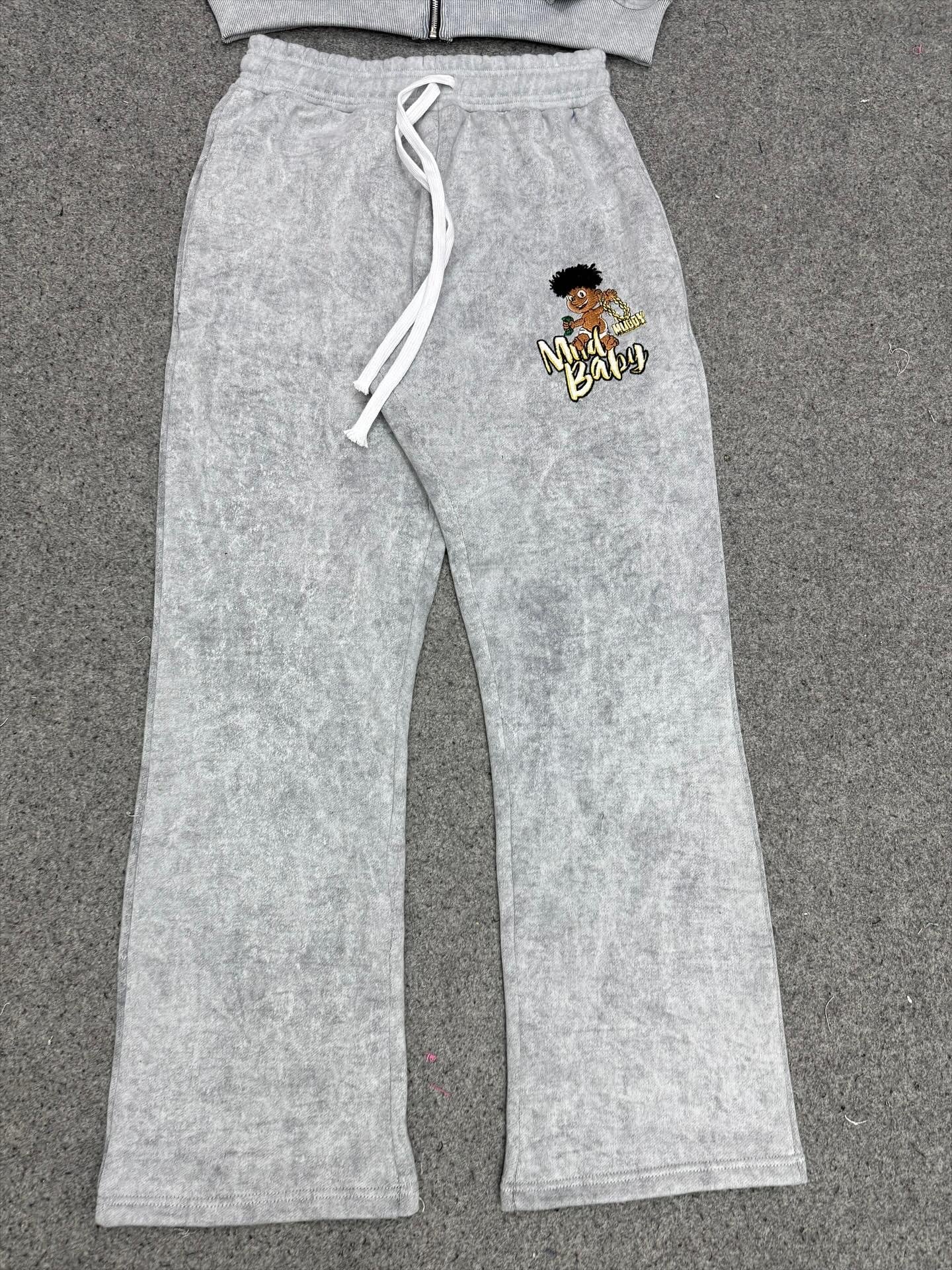 Mudbaby logo acid wash set