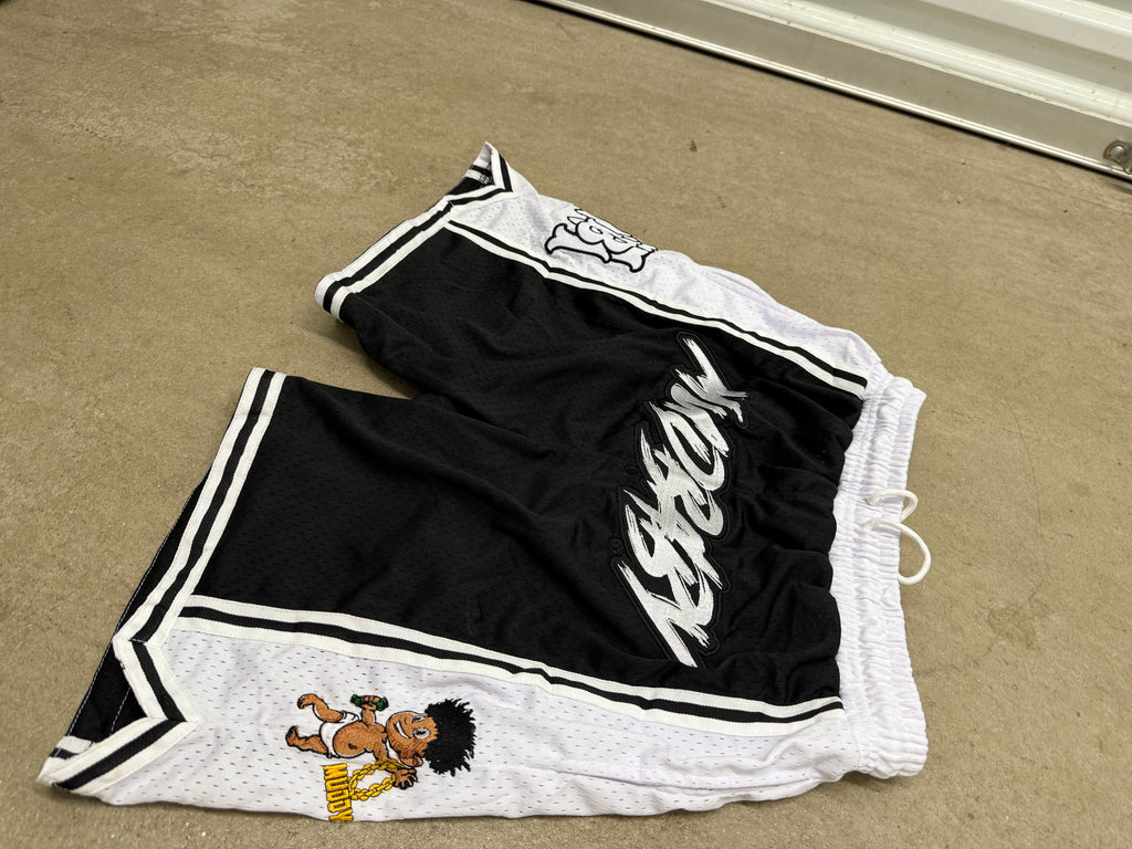 Black Mud baby basketball shorts