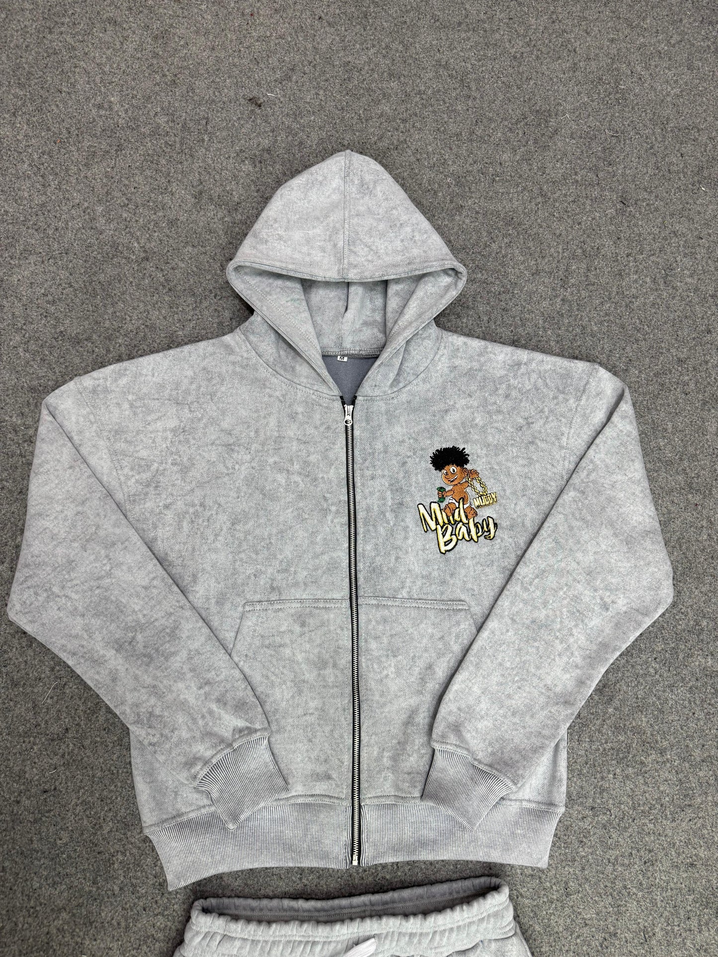 Mudbaby logo acid wash set