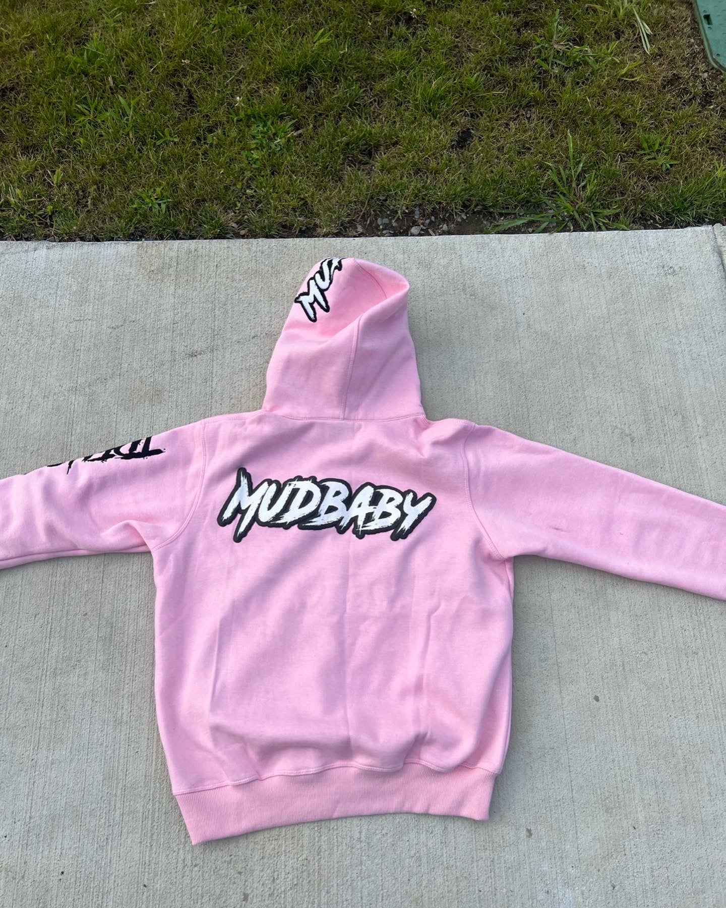 Mud Baby Pink Zip Up