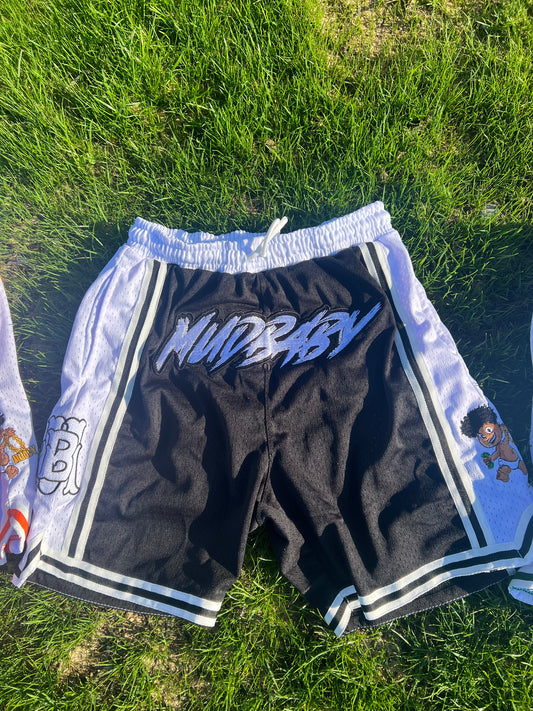 Black Mud baby basketball shorts