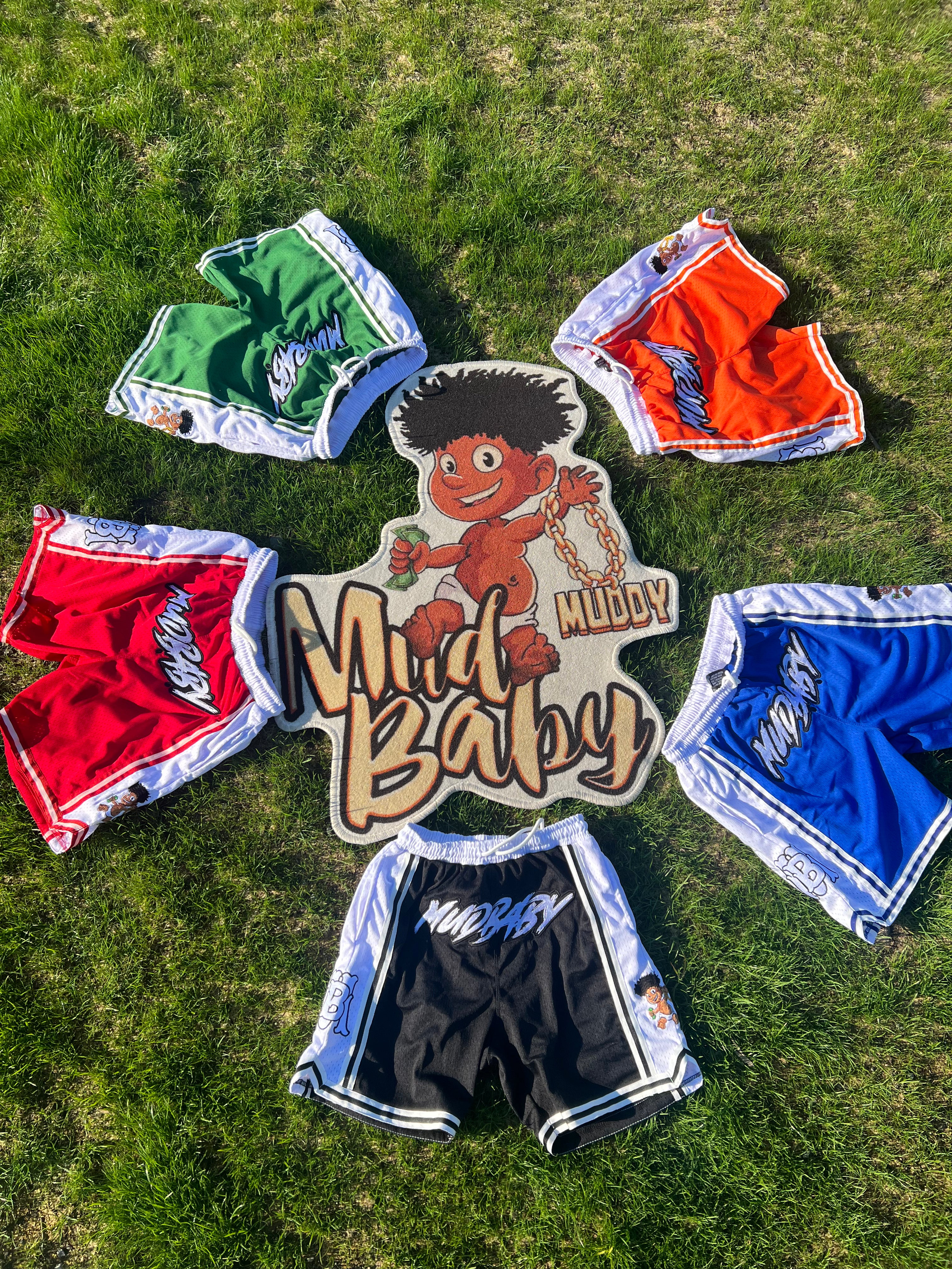 Mud baby basketball shorts