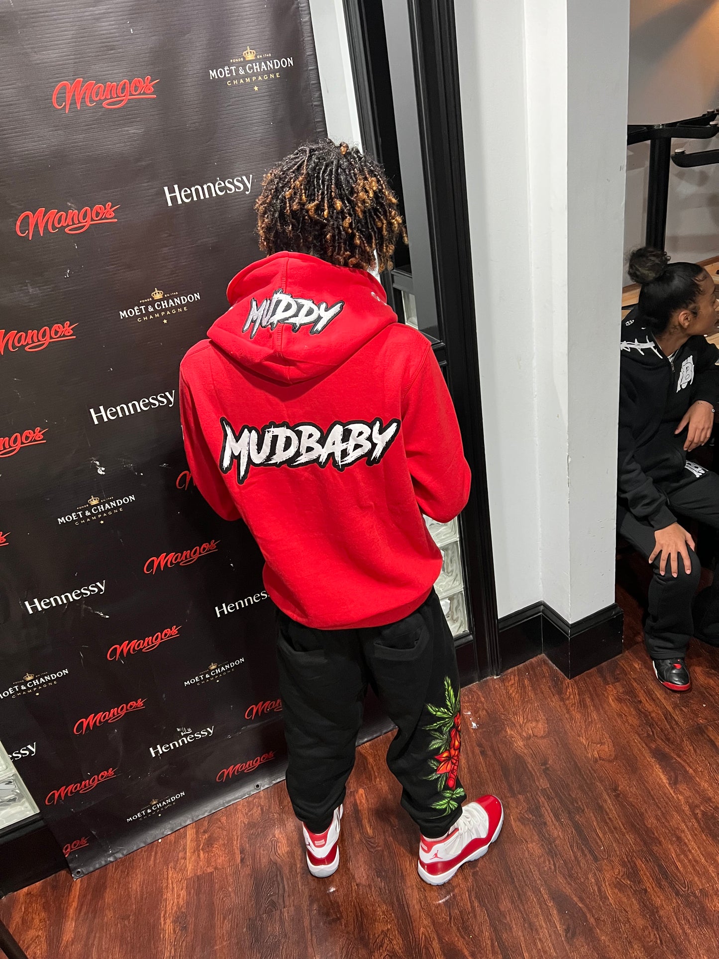 Red mudbaby Zip Up